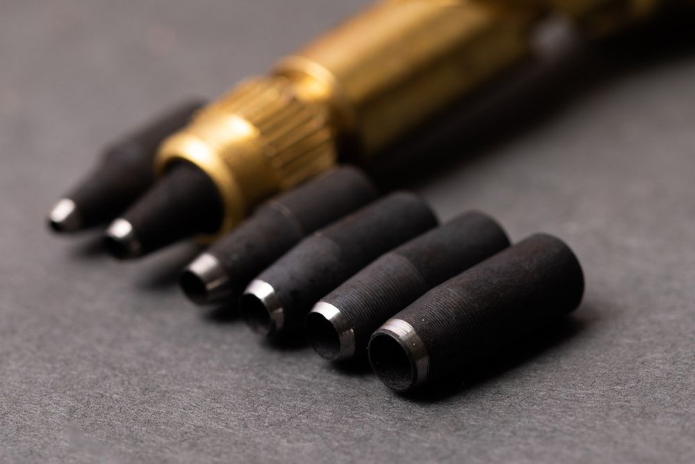 Пробойник ручной, 6 насадок, Micron PHM-01