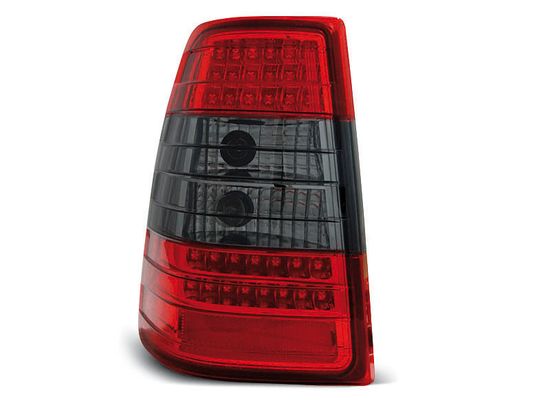 Задние фонари Mercedes E W124 red smoke led