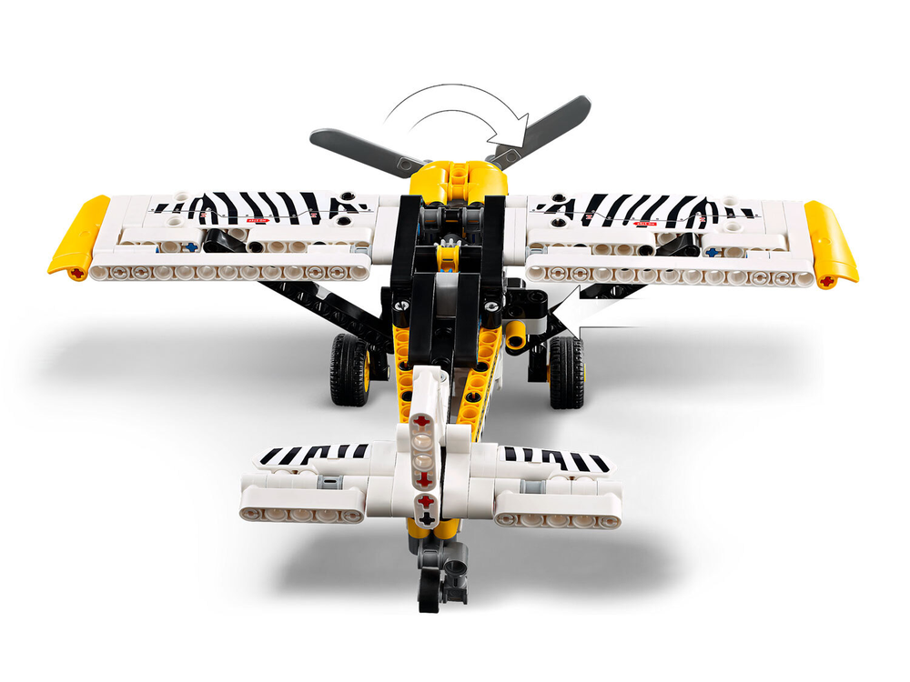 Конструктор Лего Техник Самолет повышенной проходимости | LEGO Technic Bush Plane 42198, 333 детали (8+)