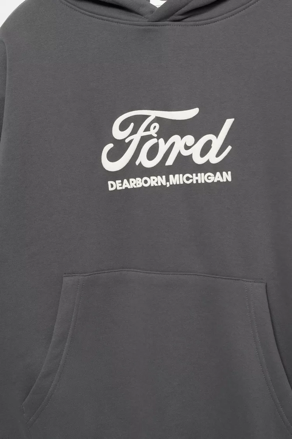 PULL&BEAR Толстовка Ford, антрацитово-серый