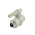 Кран шаровой PP-R серый Дн 25х3/4" НР VALFEX 10144225Г