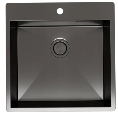 Кухонная мойка Reflexion Iseo RX2250BL оружейная сталь