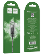 Usb Кабель-зарядка Micro Hoco X14 Times speed 2A 2м в тканевой оплетке черный