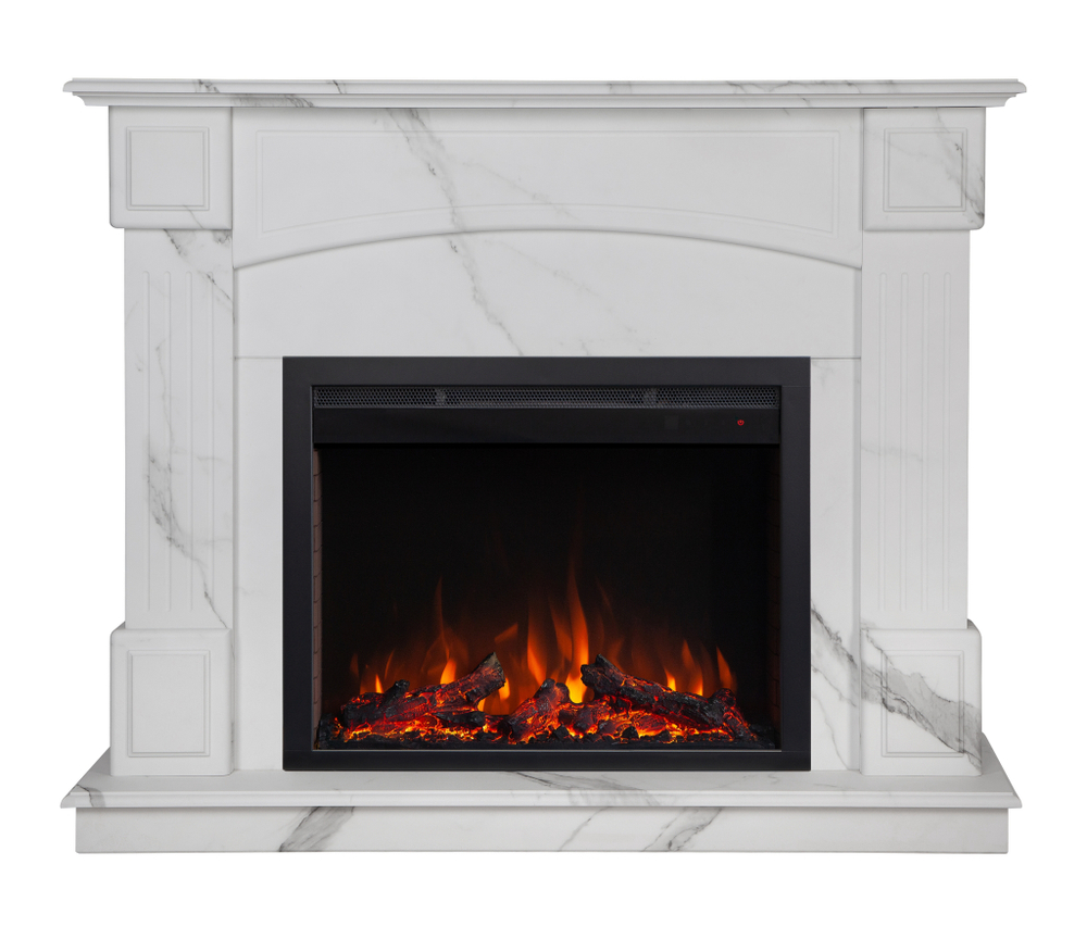Каминокомплект Real Flame Carolina 24/25,5 WT-F512 с очагом Saphir 25,5