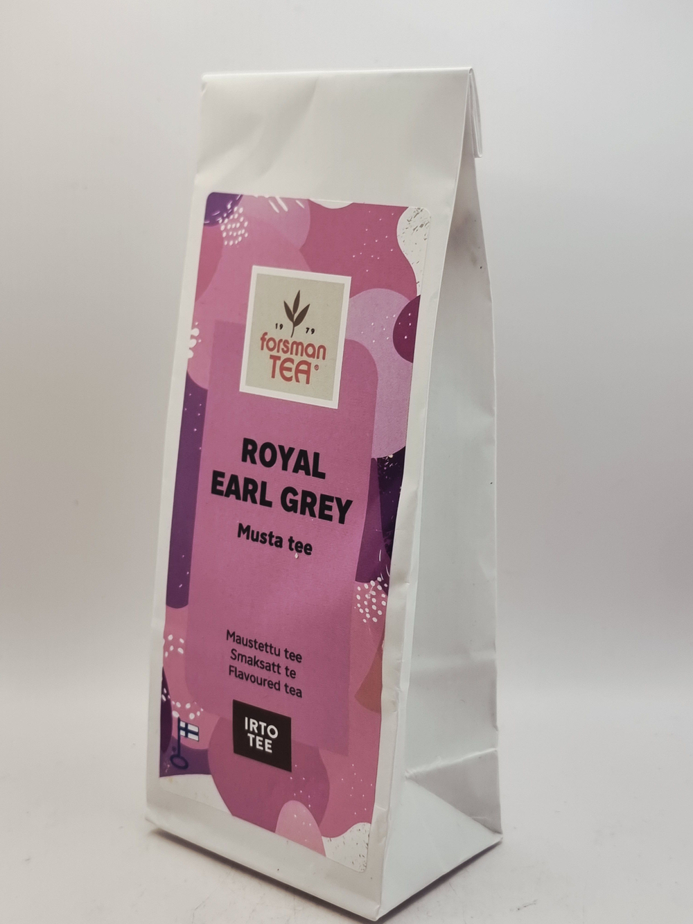 Чай черный FORSMAN Royal эрл грей с добавками 60 г (из Финляндии)