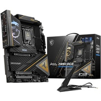 Материнская плата MSI MEG Z890 ACE (LGA1851/Z890/4xDDR5/3xPCI-Ex16/5xM.2/Wi-Fi/BT/GLAN/HDMI/Thunderbolt/USB Type C/ATX)