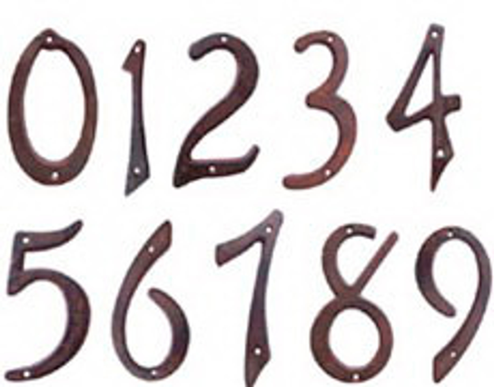 Номер "8" чугунный,100мм (100/200) Mt 0623-8