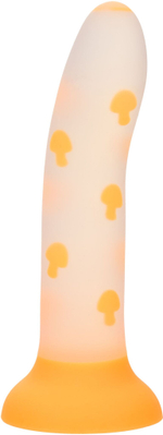 Светящийся в темноте фаллоимитатор Glow Stick Mushroom (Цвет: белый)