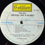 Emerson, Lake & Palmer ‎– Trilogy (США 1972г.)