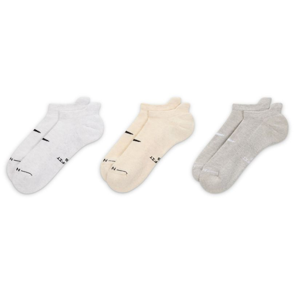 Теннисные носки Nike Everyday Elevated No-Show 3P - multicolor