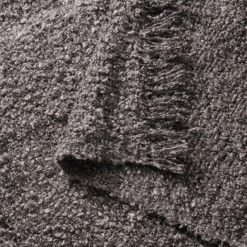 Плед IKEA SANDBRODD (СЭНДБРОДД), Антрацит, 130х170 см