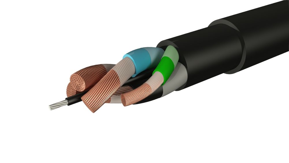 Кабель КПГСН 3х4+1х2,5