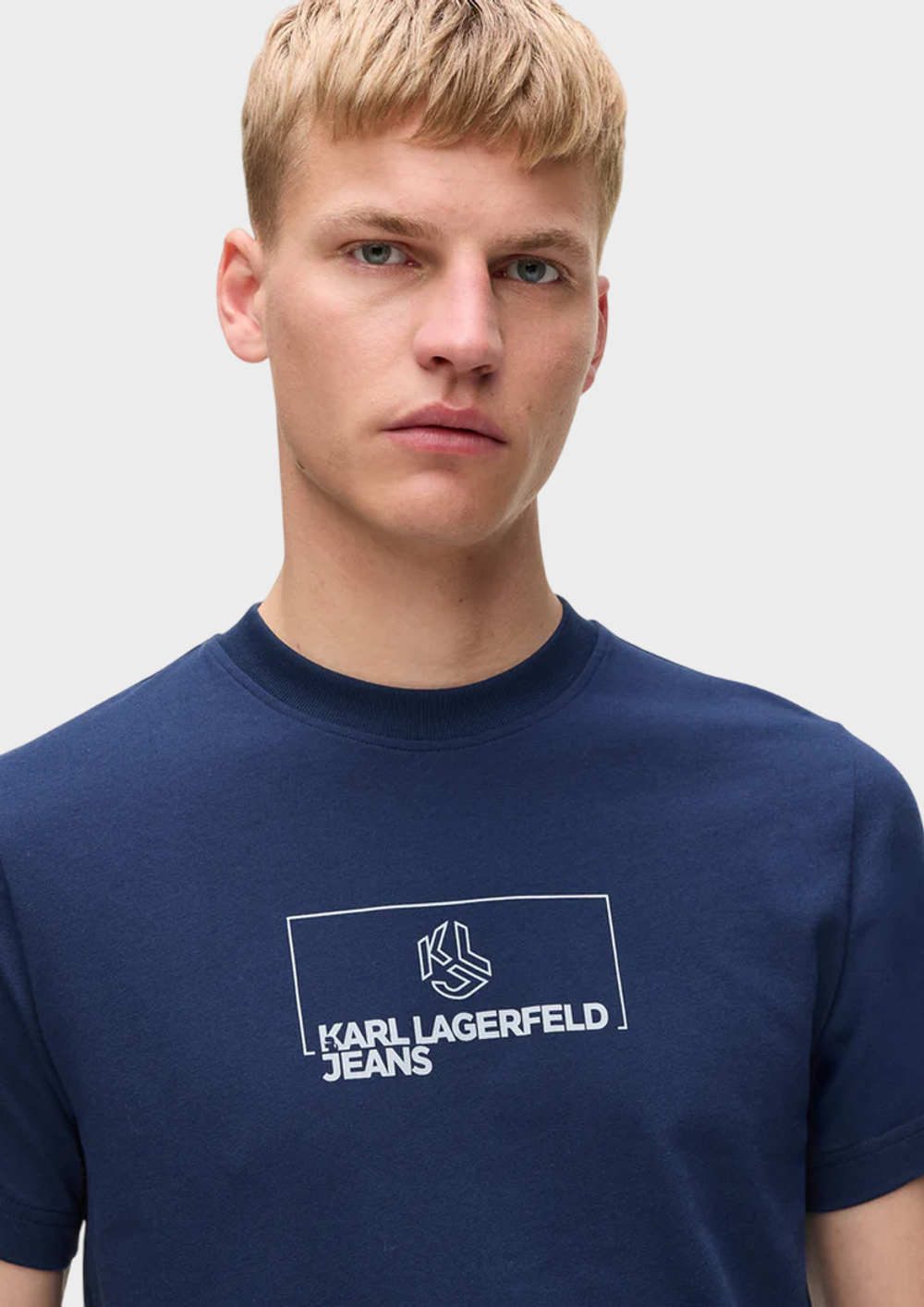 Футболка KARL LAGERFELD JEANS Slim Outline Logo Tee