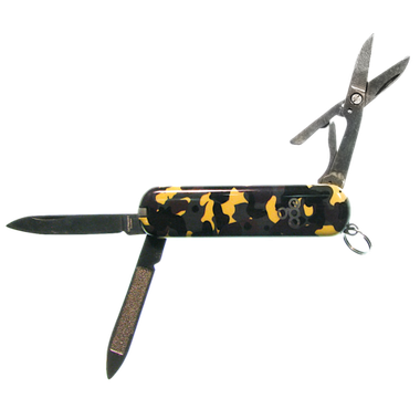 Нож Ego tools A03 брелок Сталь 4116 (57-59 HCR) Камуфляж Снят с производства