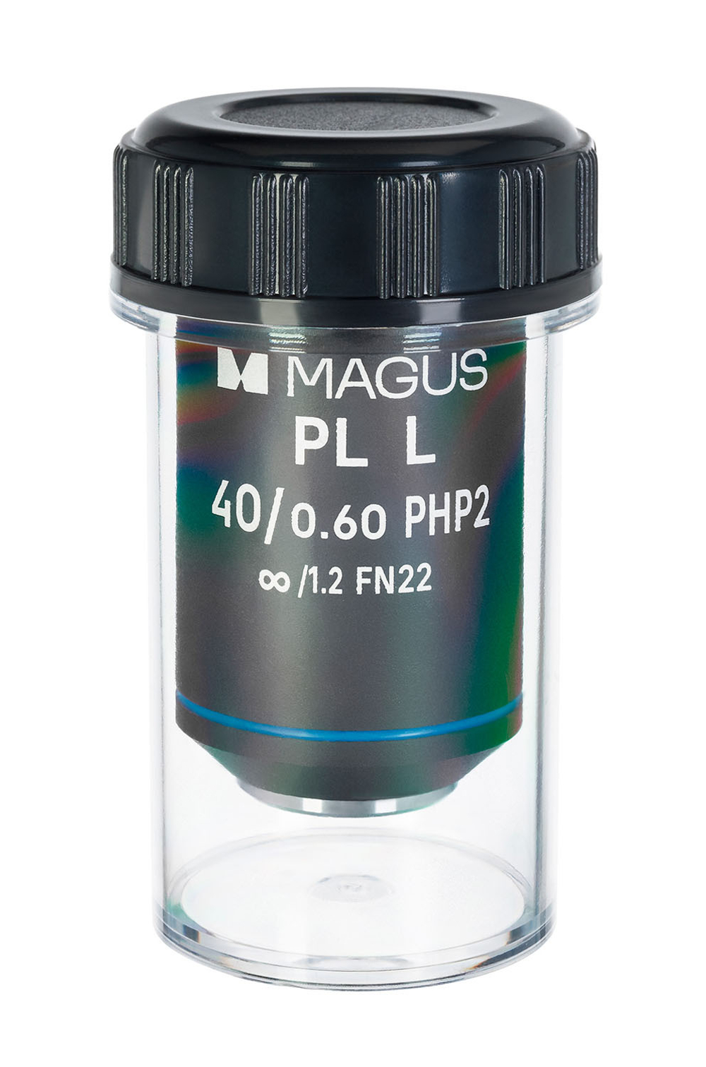 Объектив MAGUS 40HP 40х/0,60 Plan L фазовый PHP2 ∞/1,2 WD 3,5 мм