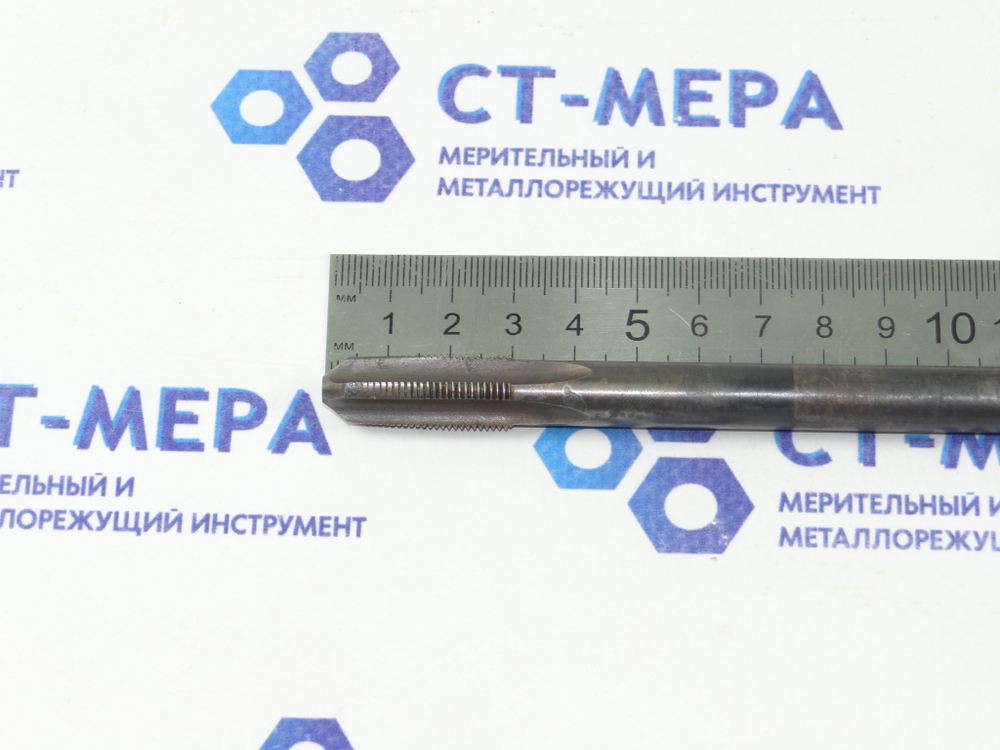 Метчик гаечный М12х1 с изогнутым хвостовиком L=250мм