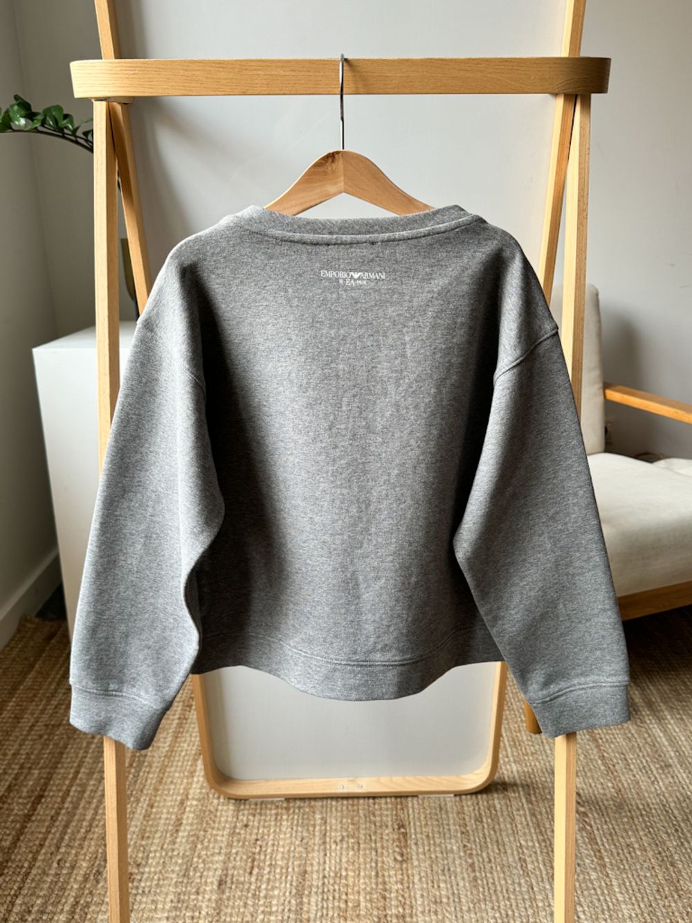 Хлопковая толстовка Emporio Armani, 140