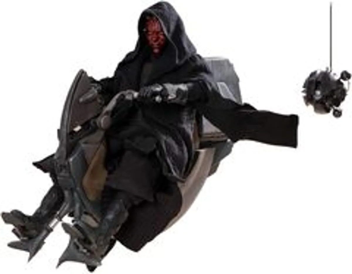 Фигурка Hot Toys Star Wars Episode I The Phantom Menace: Darth Maul with Sith Speeder