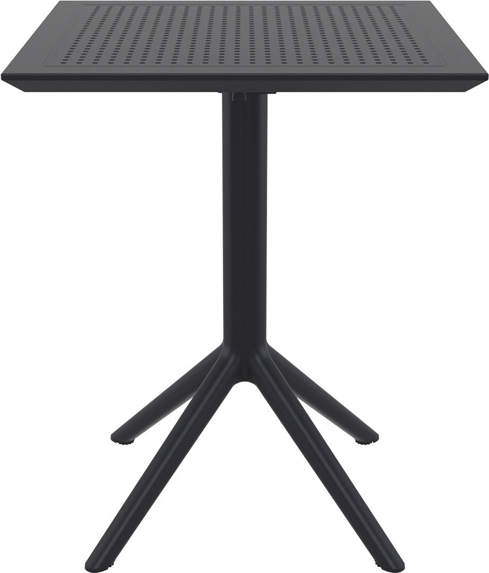 Стол пластиковый складной Siesta Contract Sky Folding Table 60, черный