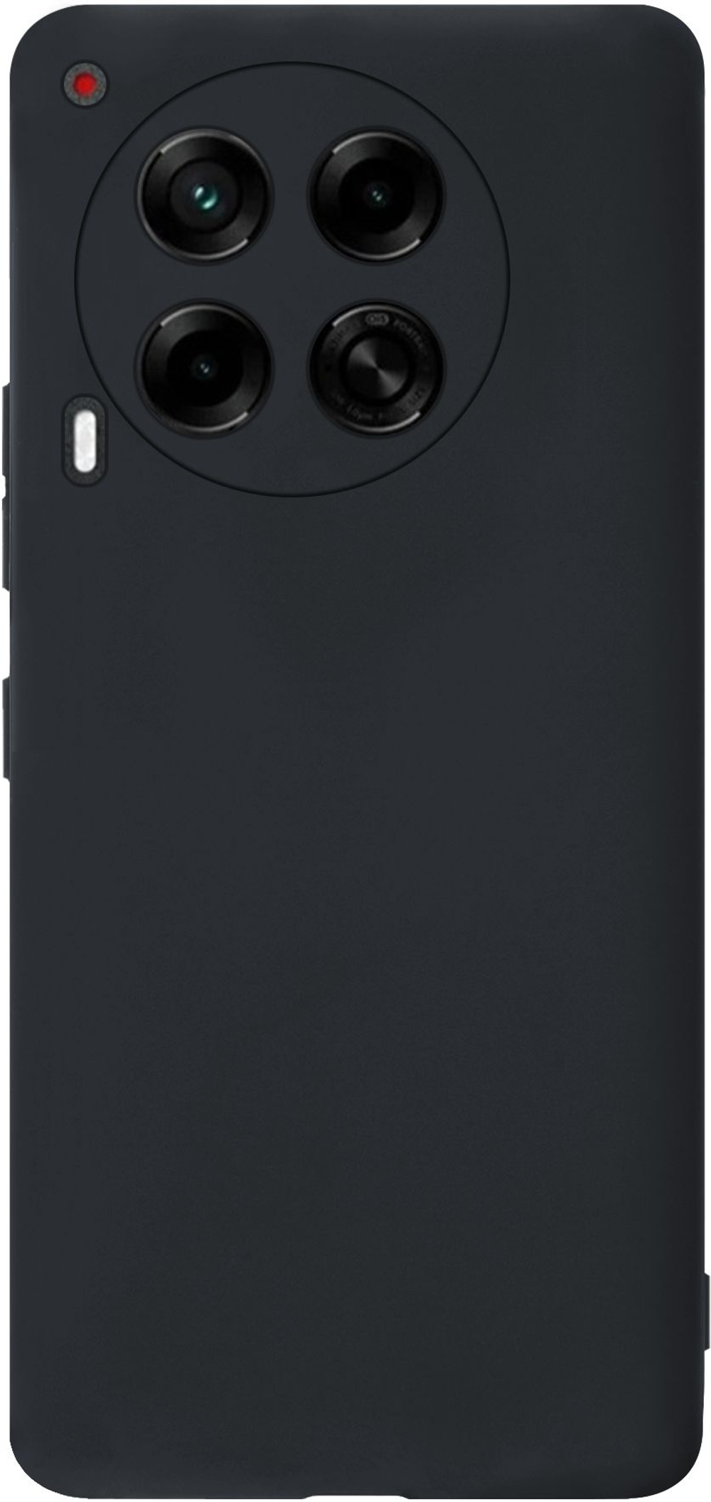 Мягкий Soft Touch чехол из силикона для TECNO CAMON 30 4G (не 5G / PRO!) с бархатной подкладкой