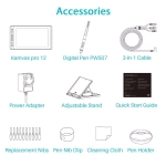 Интерактивный дисплей Huion Kamvas 12 Pro