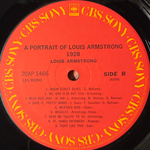 Louis Armstrong ‎– A Portrait Of Louis Armstrong 1928 (Япония 1979г.) Т
