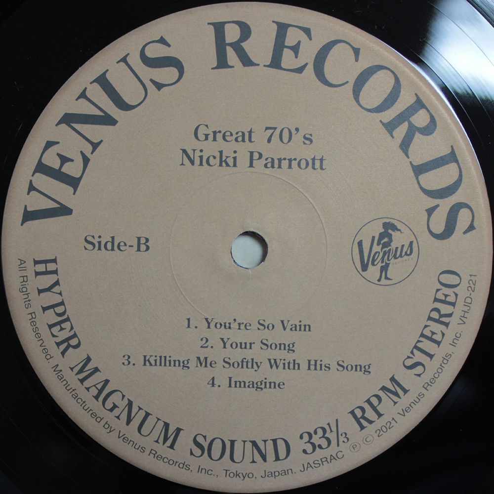 Nicki Parrott / Great 70's (LP)