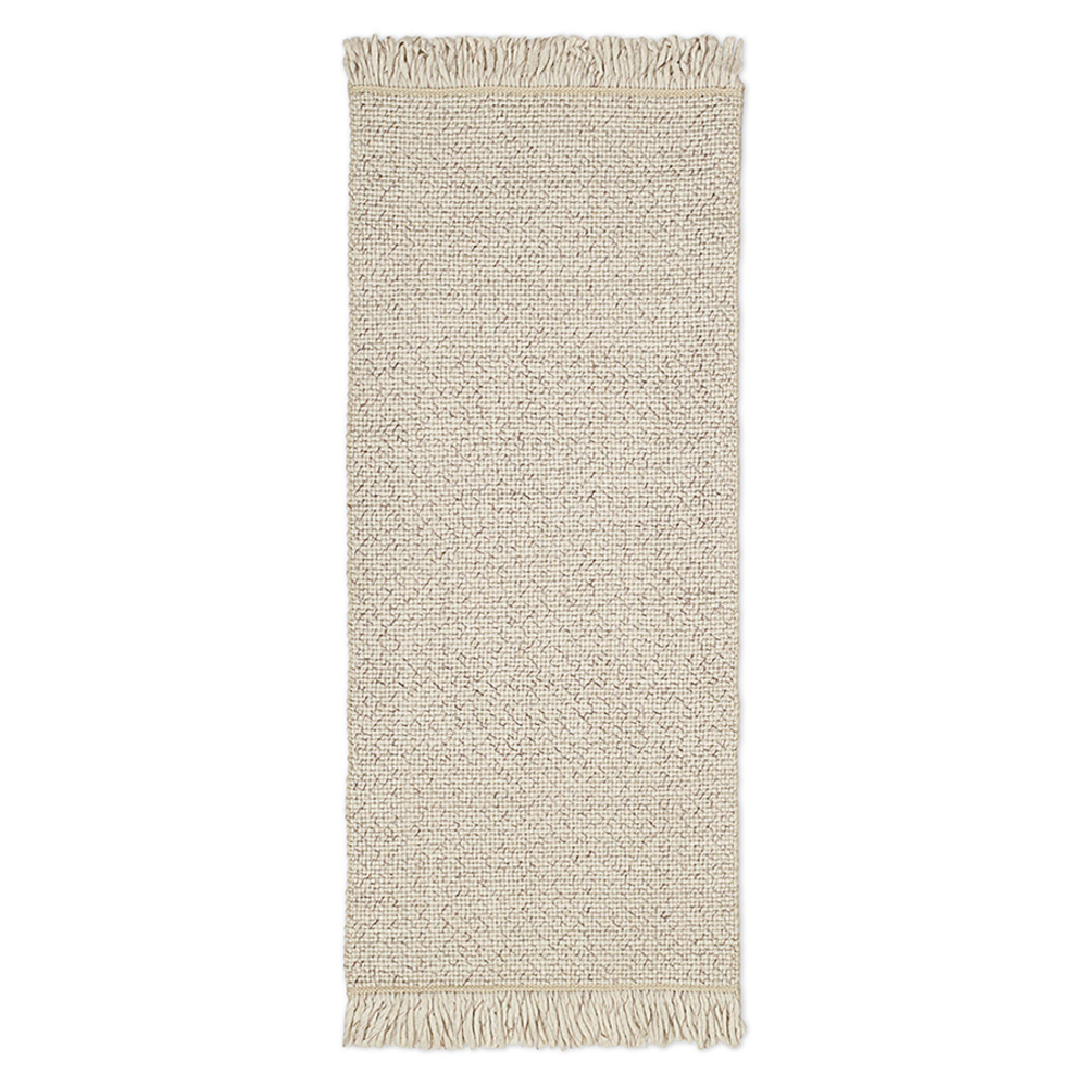 Ковер бежевого цвета из коллекции Ethnic, 70х160 см