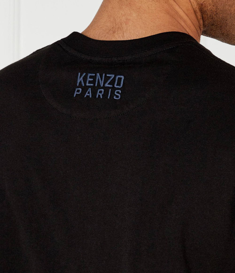 Футболка HAPPY TIGER Kenzo - черный(FF55TS5274SG)