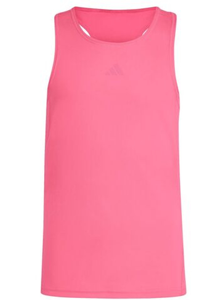 Топ спортивный для девочки майка Adidas Girls Club Climacool Tank — lucid pink