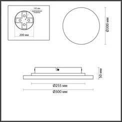 Настенный светильник Travertino 6625/15WL Odeon Light