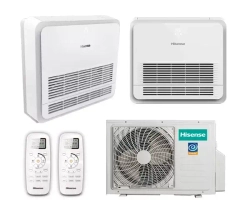 Мульти сплит-система Hisense на 2 комнаты (25+25 кв.м.) консольные
