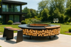 Очаг для костра Up!Flame 1400 Премиум Double