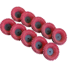 Круг шлифовальный лепестковый 50мм (№80)(к-т 10шт) RockForce##Rock FORCE RF-FD280C