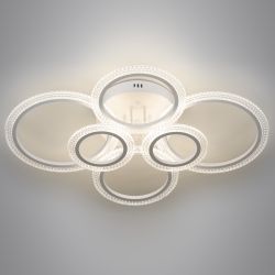 Светильник потолочный светодиодный Rivoli Marion 6107-109 132 Вт LED 2800К - 6200К модерн с пультом | Rivoli