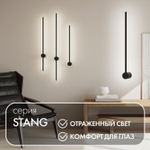 Настенный светодиодный светильник Denkirs Stang DK5010-BK