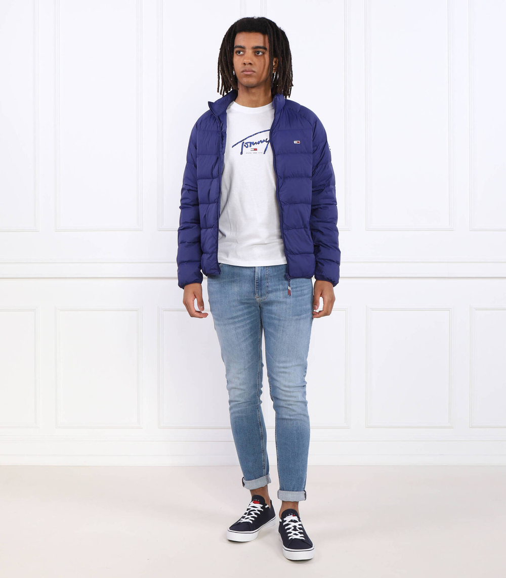 пуховая куртка Tommy Jeans - темно-синий(DM0DM15385)
