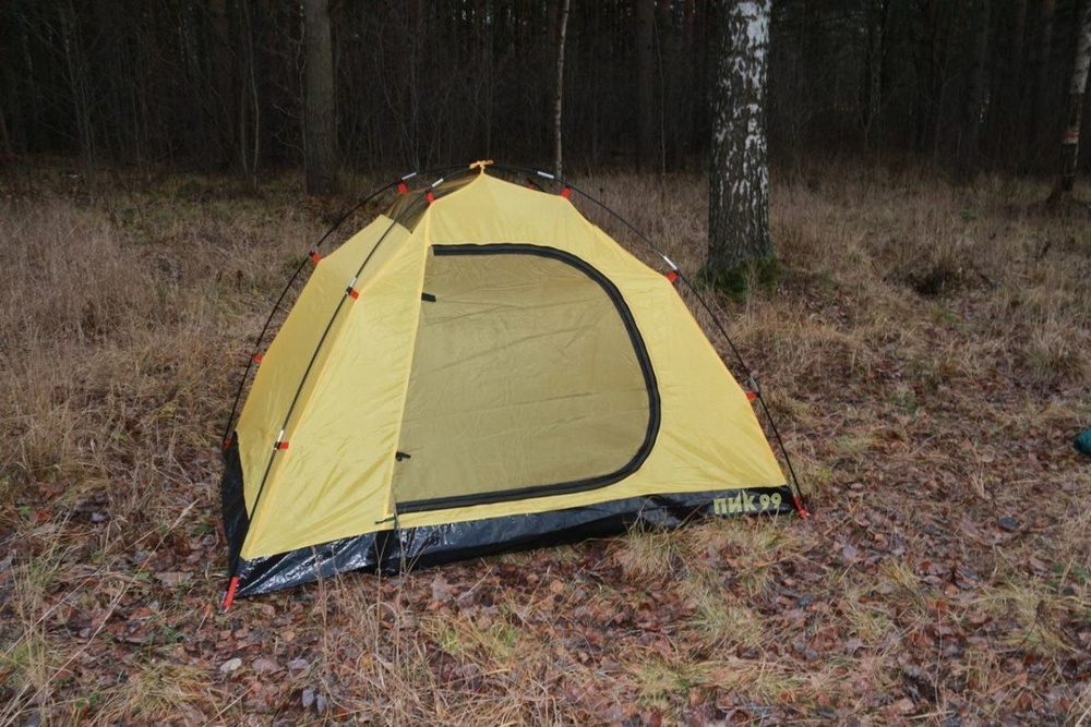 Палатка  BTrace Scout 2+, артикул T0201, цвет Зеленый/Бежевый