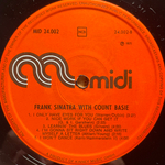 Frank Sinatra With Count Basie ‎– Star-Collection (Скандинавия 1972г.)