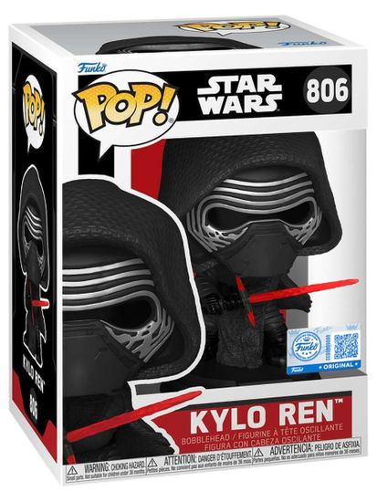 Фигурка Funko POP! Bobble Star Wars Ep 7 TFA Kylo Ren (Exc) (806) 88815