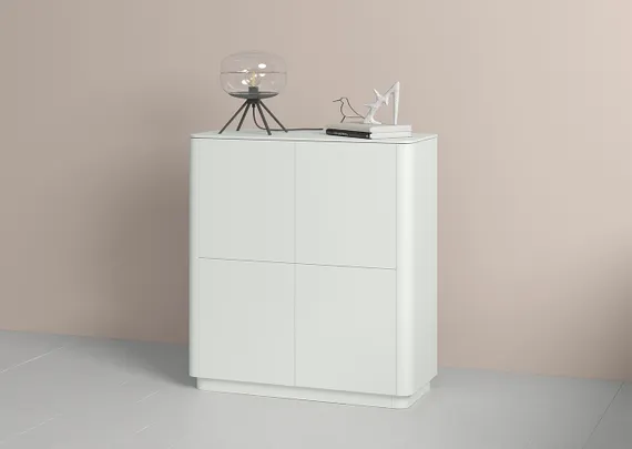 Шкаф Tammi 4 двери, 111х100 см (белый RAL 9003)