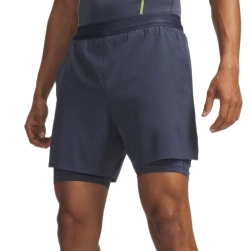 Теннисные шорты Under Armour Vanish Elite 2 in 1 - downpour gray