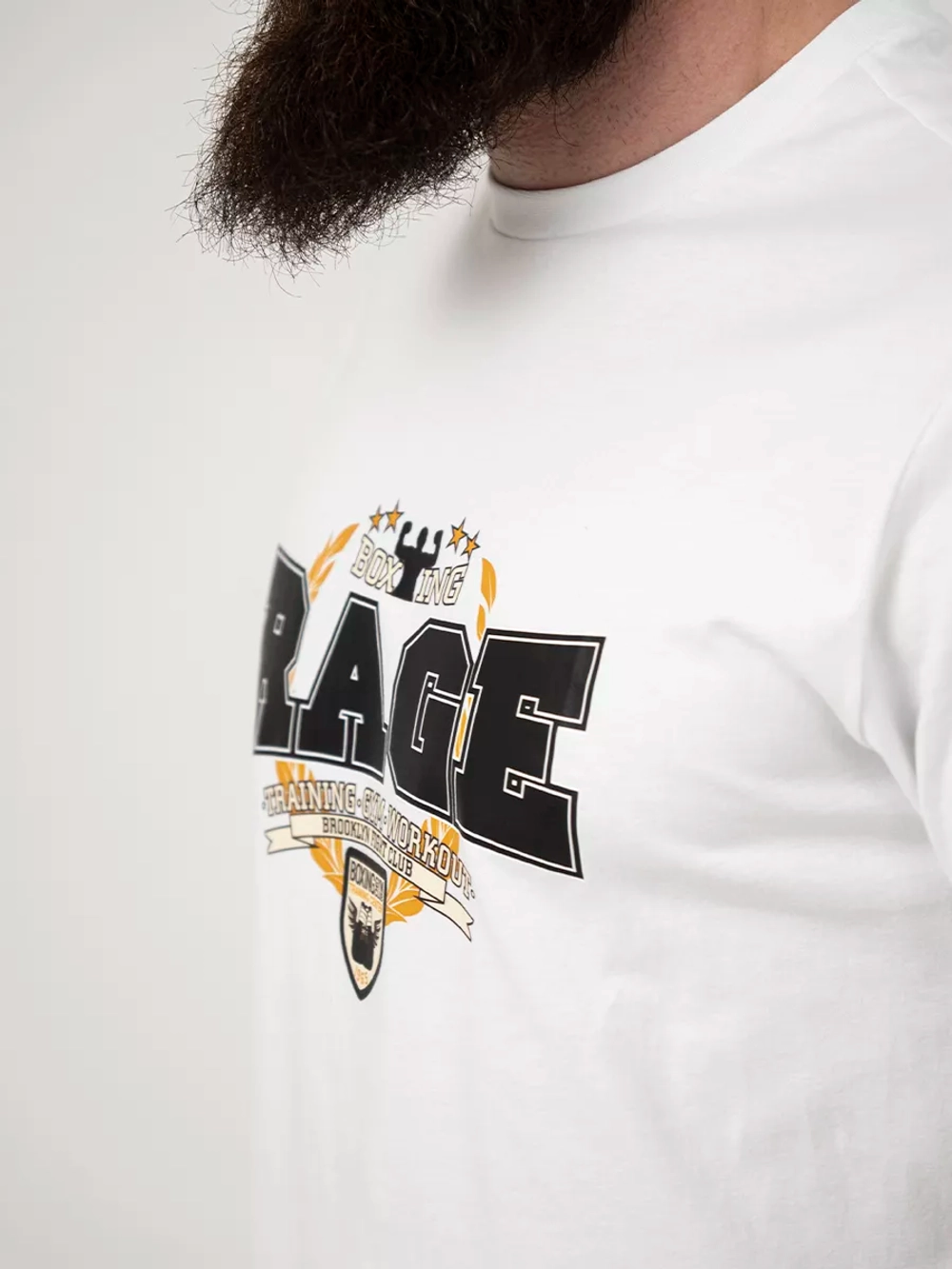 Футболка Rage Boxing белая арт.: HY24737