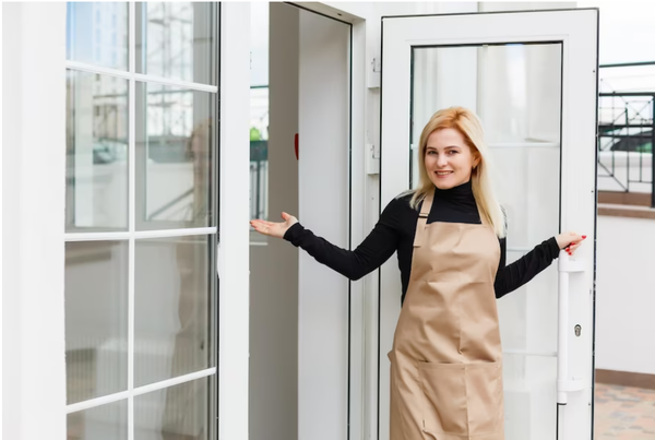 Менеджер по продажам входных дверей.