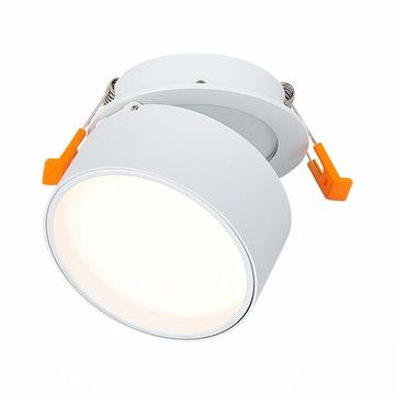 Встраиваемый поворотный светильник LED 1*9W 3000K ST651.538.09 белый ST-Luce