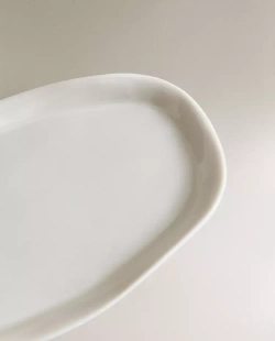 ZARA HOME МЫЛЬНИЦА С РЕЛЬЕФНЫМ УЗОРОМ, БЕЛЫЙ