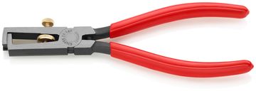 Клещи с накатанной головкой и контргайкой для удаления изоляции KNIPEX 11 01 160 KN-1101160