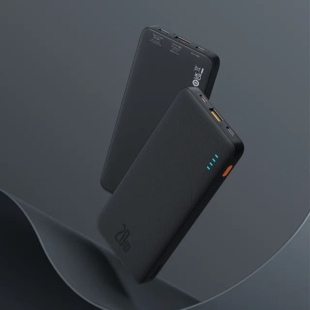 Внешний аккумулятор повербанк Power Bank 20000mAh 20W PD 20W BASEUS (model № PPAP20K)