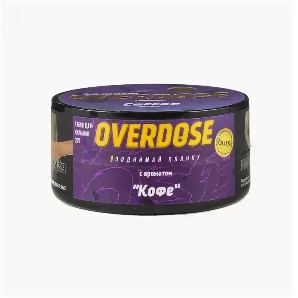М. Табак для кальяна Overdose Кофе, 100г.