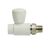 Кран американка шар 20-1/2'' прямой EVER® БЕЛЫЙ (Россия)